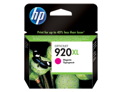 מחסנית דיו HP 920XL Magenta Officejet Ink Cartridge‏ 
