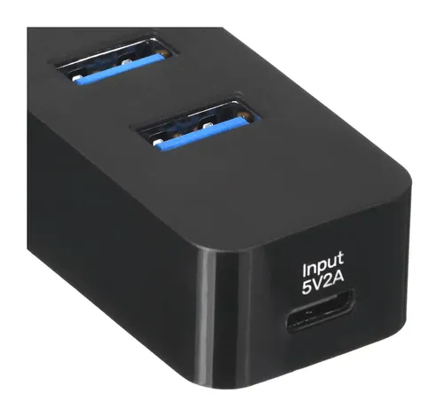מפצל  USB3 עם חיבור Unitek uHUB Q4 H1117B  Type-c  