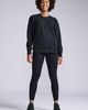 חולצה ארוכה Form French Terry Crew BLK/WHT