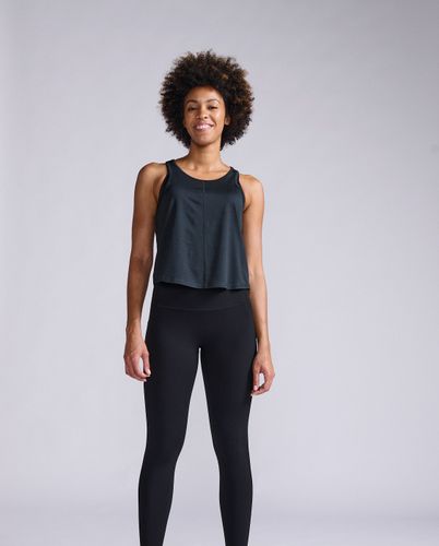 גופיית אימונים Form Soft Jersey Crop Tank BLK/BLK