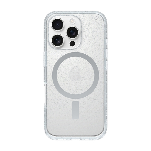 כיסוי אייפון  OtterBox Symmetry MagSafe Iphone 16 Pro שקוף נצנצים
