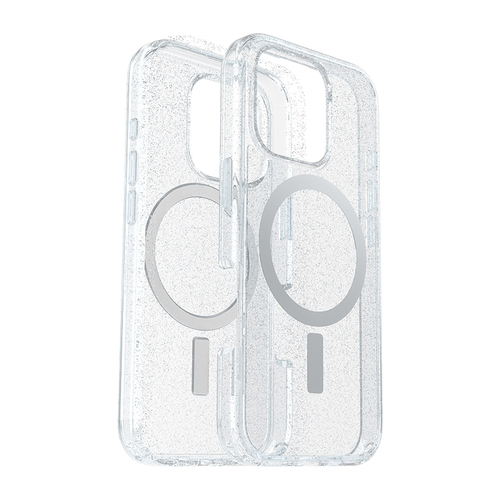 כיסוי אייפון  OtterBox Symmetry MagSafe Iphone 16 Pro שקוף נצנצים