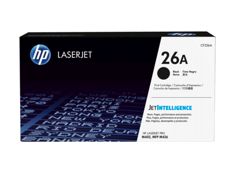 מחסנית טונר מקורית בשחור HP 26A למדפסות LaserJet