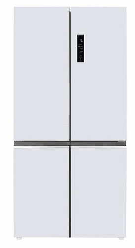 מקרר 4 דלתות ג'נרל דגם GE780W זכוכית לבנה