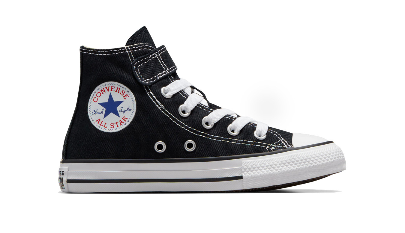 סניקרס קונברס HI BLACK CONVERSE ALLSTAR | ילדים