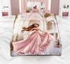 סט מצעים לילדות Princess pink