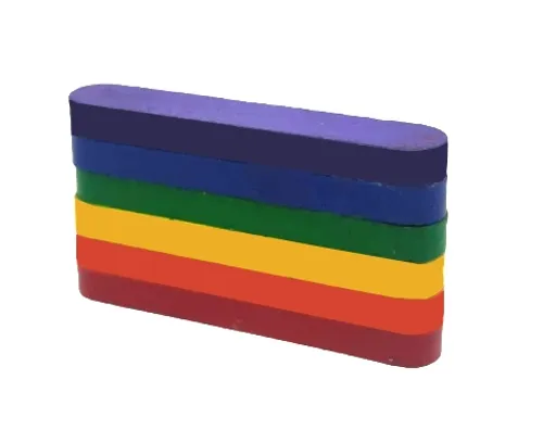 צבעי קשת שעווה - 5 יח'