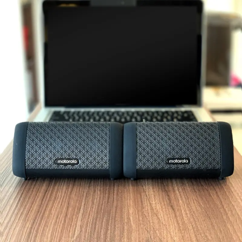 צמד רמקולים אלחוטיים עוצמתיים TWS עם סאב SONIC SUB630