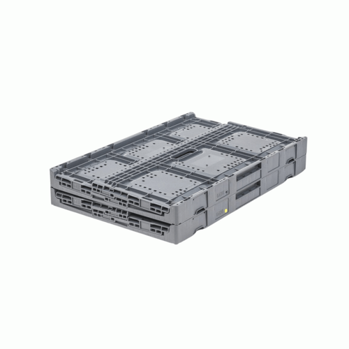 ארגז פלסטיק מתקפל דגם 6428 פלסגד 60*40*h28