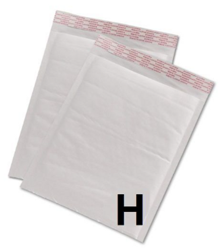  10 מעטפות מרופדות 27/34 - גודל H