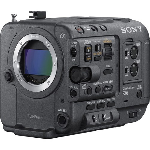 מצלמת וידאו מקצועי סוני Sony FX6 Full-Frame Cinema Camera