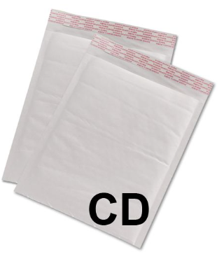 10 מעטפות מרופדות 16/18- מתאים ל-CD