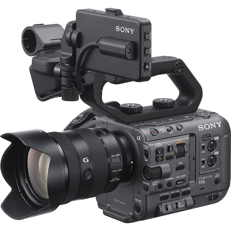 מצלמת וידאו מקצועי סוני Sony FX6 Digital Cinema Camera+24-105mm