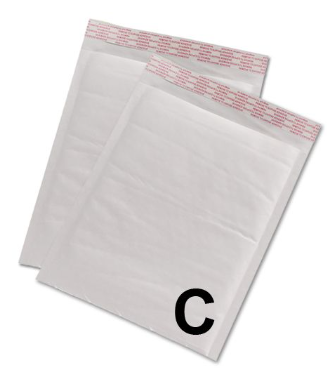 10 מעטפות מרופדות 15/21 - גודל C