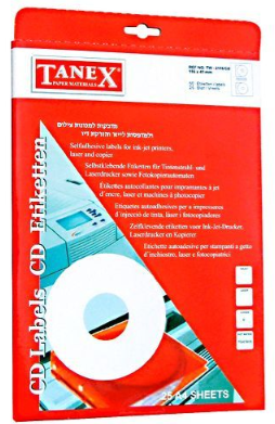 מדבקות עגולות לדיסקים / DVD