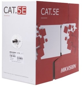 כבל רשת חוץ למצלמות  UTB CAT5E 305M NYY HIKVISION  