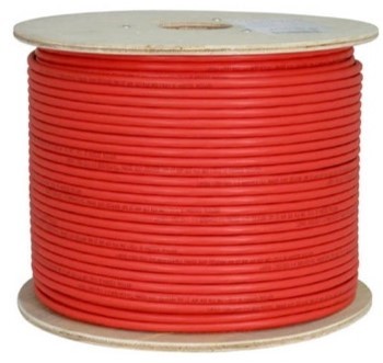 כבל CAT7 LAN 305m   נחושת RED PREMIUM