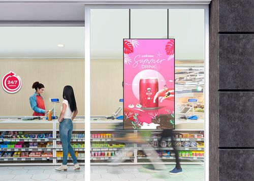 צג עבור חלונות ראווה LG Public Display 55XS4P-B 55