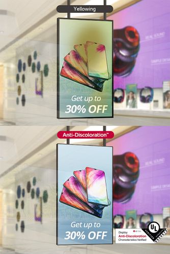 צג עבור חלונות ראווה LG Public Display 55XS4P-B 55