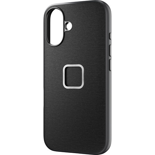 Peak Design Mobile Everyday Fabric קייס עבור iPhone 16 (אפור Charcoal)