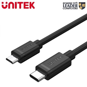 כבל טייפ-סי למיקרו USB | דגם: Y-C473BK UNITEK