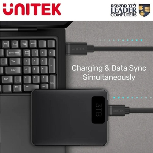 כבל טייפ-סי למיקרו USB | דגם: Y-C473BK UNITEK
