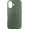 Peak Design Mobile Everyday Fabric קייס עבור iPhone 16 (ירוק Sage)