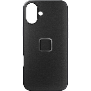 Peak Design Mobile Everyday Fabric קייס עבור iPhone 16 Plus (אפור Charcoal)