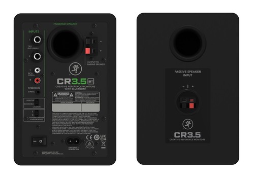 זוית נוספת Mackie CR3.5BT Gen 3 Powered Bluetooth Studio