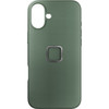Peak Design Mobile Everyday Fabric קייס עבור iPhone 16 Plus (ירוק Sage)