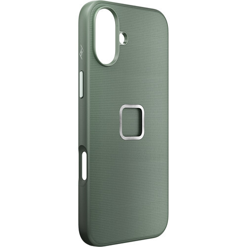 Peak Design Mobile Everyday Fabric קייס עבור iPhone 16 Plus (ירוק Sage)