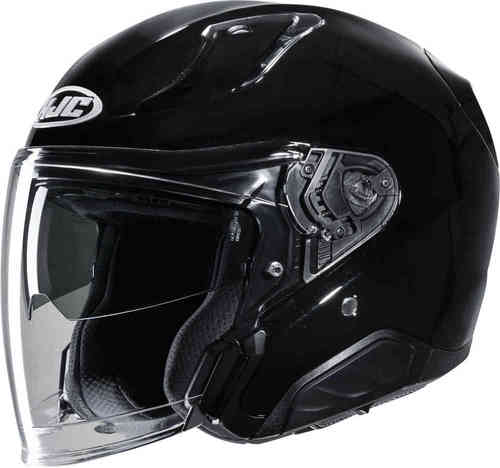 קסדת 3/4 שחור מבריק - HJC RPHA31 JET HELMET