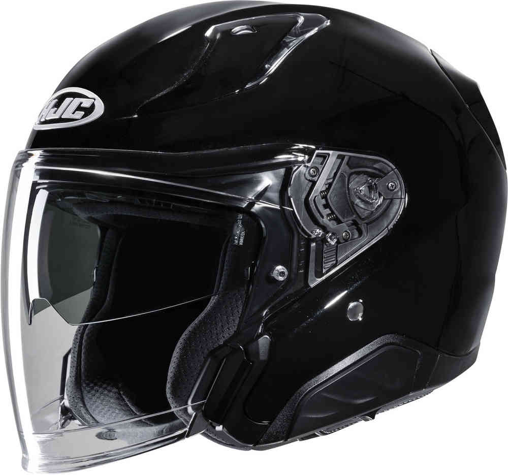 קסדת 3/4 שחור מבריק - HJC RPHA31 JET HELMET