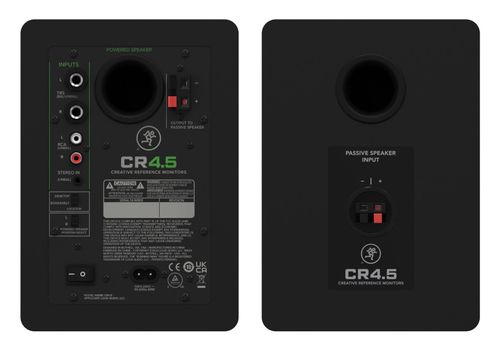 זוית נוספת Mackie CR4.5 Gen 3 Powered Studio Monitors