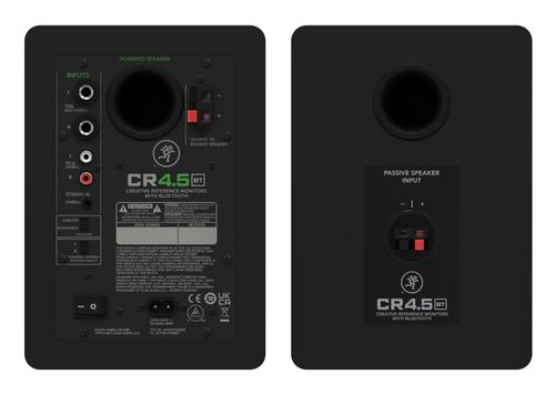 זוית נוספת Mackie CR4.5BT Gen 3 Powered Studio Monitors