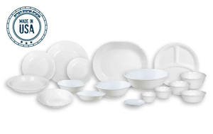 מערכת קורנינג 18 חלקים CORELLE® - Winter Frost White