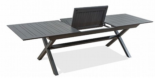 שולחן אלומיניום 216x100 נפתח ל-297 ס