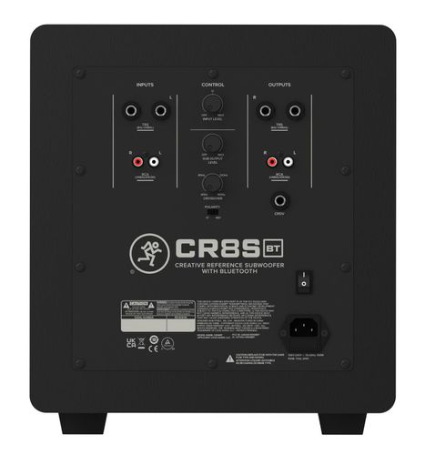 זוית נוספת Mackie CR8SBT Powered Bluetooth Subwoofer