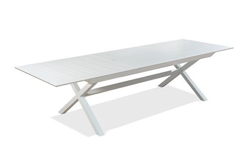שולחן אלומיניום 216x100 נפתח ל-297 ס