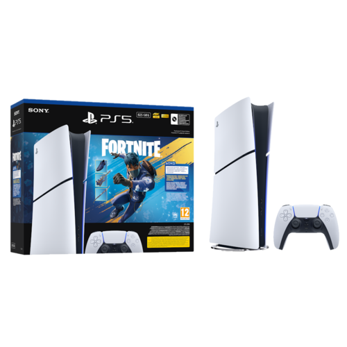 קונסולה Playstation 825GB Slim Digital Edition PS5+Fortnite