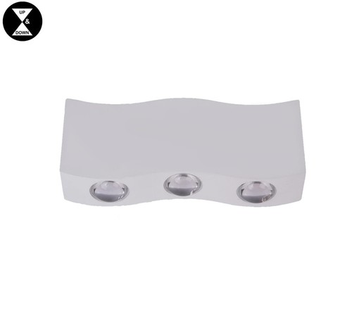 קיר לבן LED 6W