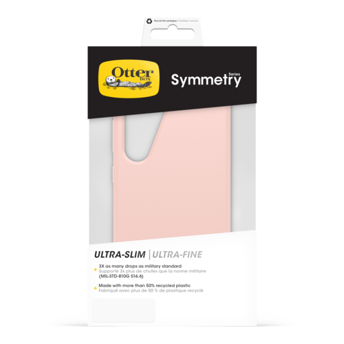 כיסוי סמסונג OtterBox Symmetry S24 צבע ורוד
