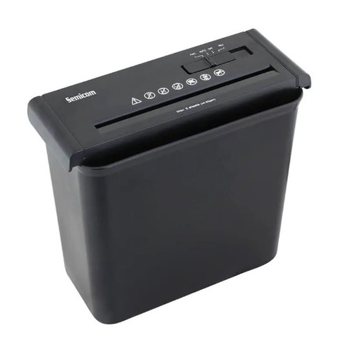 מגרסת נייר רצועות 10 ליטר  דגם S502B SM-518B סמיקום SEMICOM