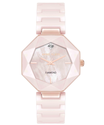 Anne Klein AK/5064RGBH קרמיקה שיבוץ יהלום לנשים