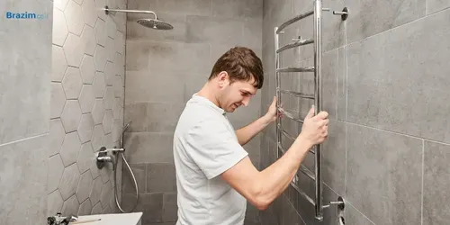 המדריך המלא להתקנת מחמם מגבות לחדר האמבטיה | Brazim.co.il