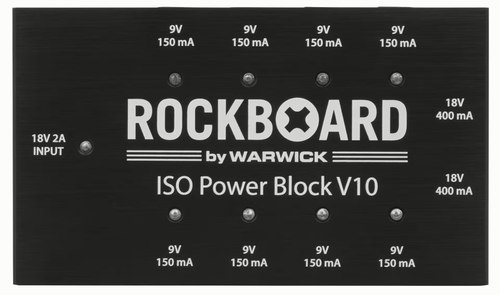 שנאי לאפקטים RockBoard ISO Power Block V10 Multi Power Supply