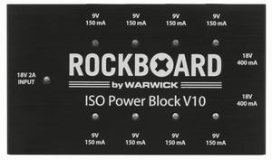 שנאי לאפקטים RockBoard ISO Power Block V10 Multi Power Supply