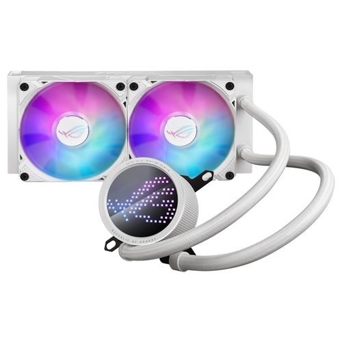 קירור נוזלי למעבד ASUS ROG RYUO III 240 ARGB WHITE COOLER 12cm FAN AURASUNC