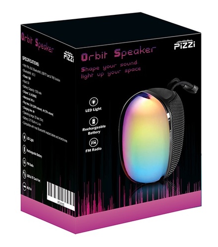 רמקול PiZZi Orbit עוצמתי 10W