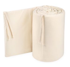 מגן ראש למיטת תינוק מבד 100% כותנה - בז